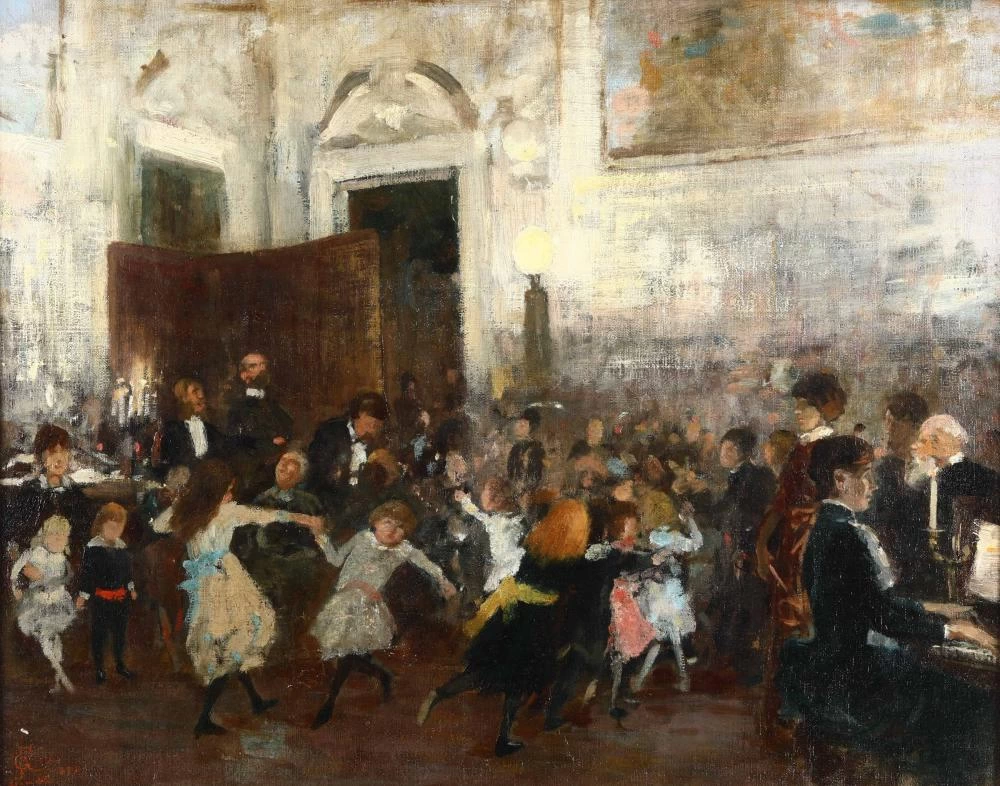 Primo ballo a Palazzo Strozzi, 1882